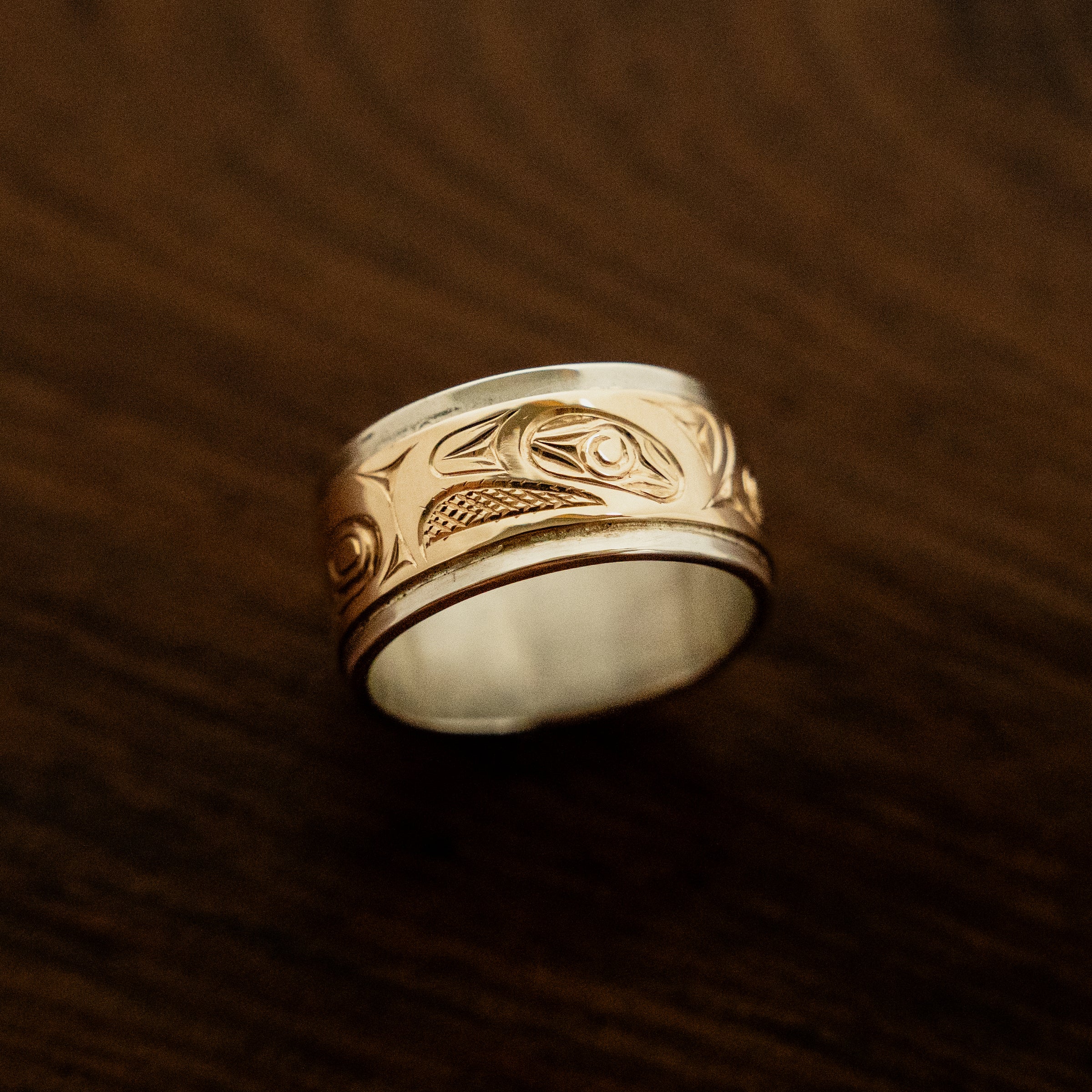 Native on sale wedding rings