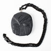 Argillite Thunderbird Pendant by Melanie Russ (local Haida Artist) with chain.