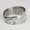 Sterling Silver Eagle Bracelet by Ding Hutchingson (Haida)