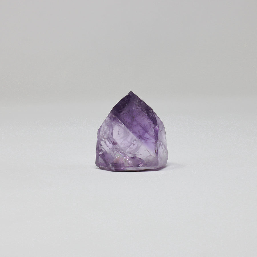 Amethyst Polished Points with Natural Rainbows
