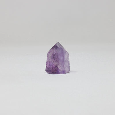 Amethyst Polished Points with Natural Rainbows