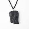 Argillite Wing Pendant by Melanie Russ (Haida)