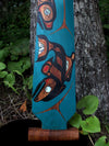 "The Hunt" (Wasgo) Red Cedar Paddle by Billy NC Yovanovich (Haida)