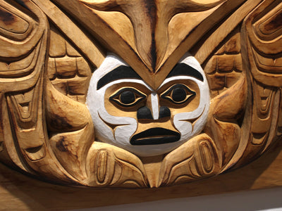 As He Emerges by Billy NC Yovanovich (Haida)