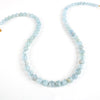 Locally made blue topaz beaded necklace 