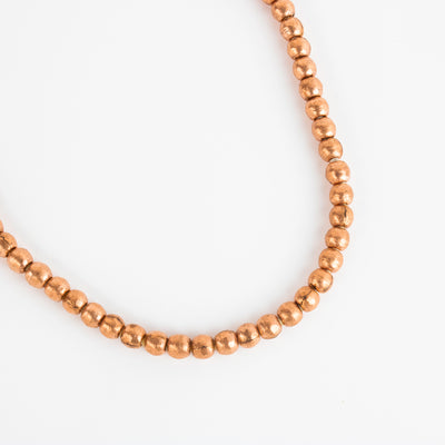 Copper Bead Necklace