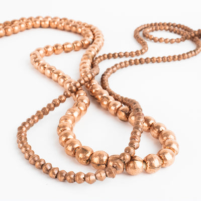 Copper Beaded Necklace