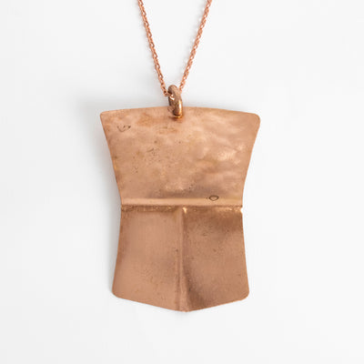 Copper Shield Pendant by Leo Gagnon (Haida)