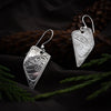 Sterling Silver Hummingbird Earrings by Agnes Seaweed Wisden ('Namgis)