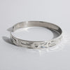 Sterling Silver Raven Bracelet by James Sawyer (Haida)