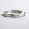 Sterling Silver Raven Bracelet by James Sawyer (Haida)