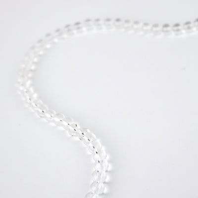 Clear Quartz Necklace Made Here on Haida Gwaii