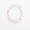 Bead Rose Quartz bracelet. The Gem Stone of unconditional love.