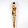 Raven & The Moon Paddle by Daisy White (Haida)